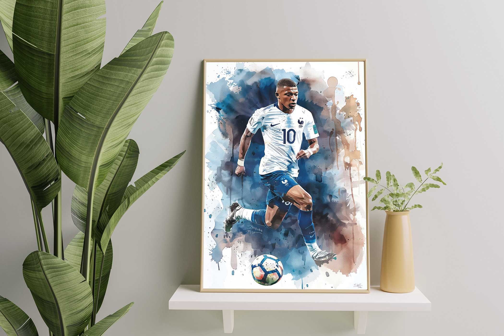Kylian Mbappé Plakat A3 Real Madryt