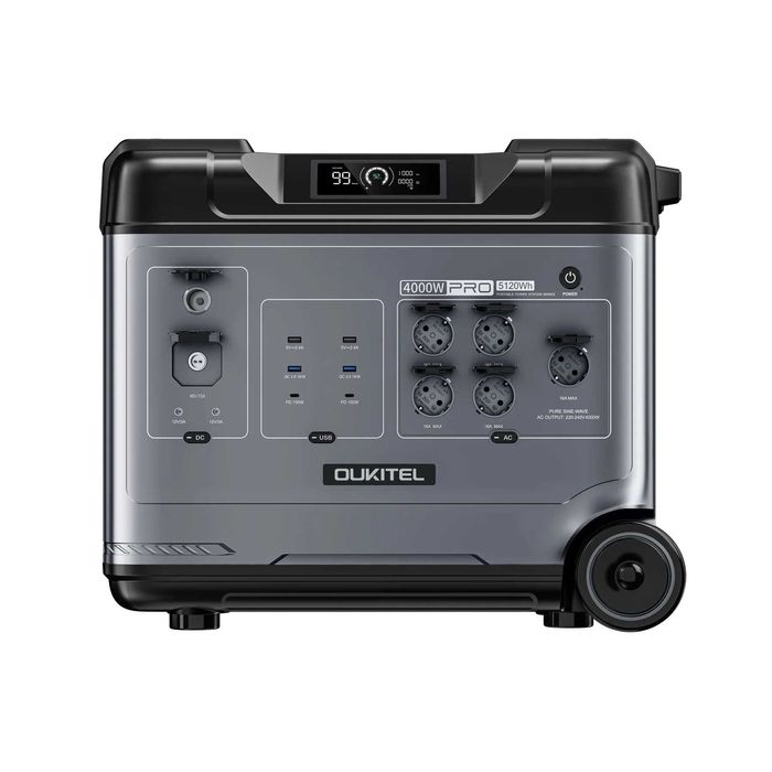 Przenośna stacja zasilania generator OUKITEL P5000 Pro 5120WH 4000W