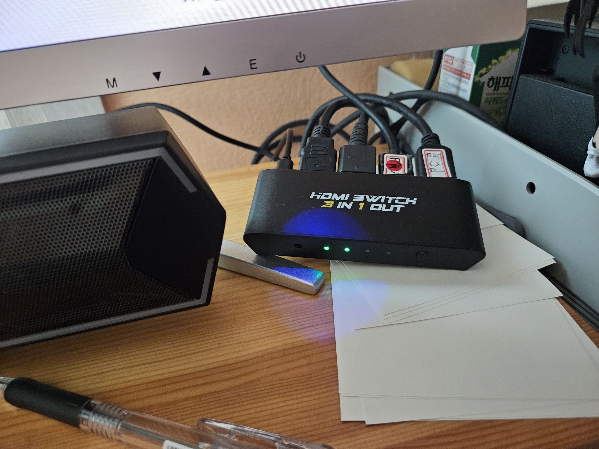4K HDMI,переключатель 3х1, хаб с ИК-пультом ДУ, свитч разветвитель pro