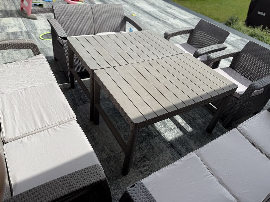 Meble ogrodowe stoly, kanapy kanapa fotele lezak technorattan