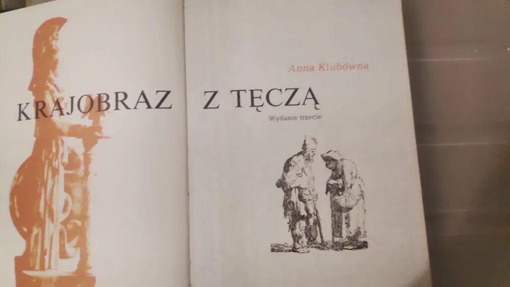 Krajobraz z tęczą - Anna Klubowna