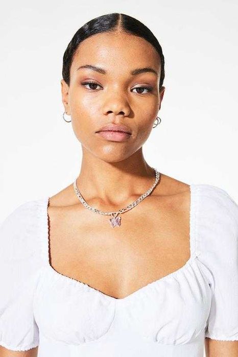 білосніжна сукня h&m