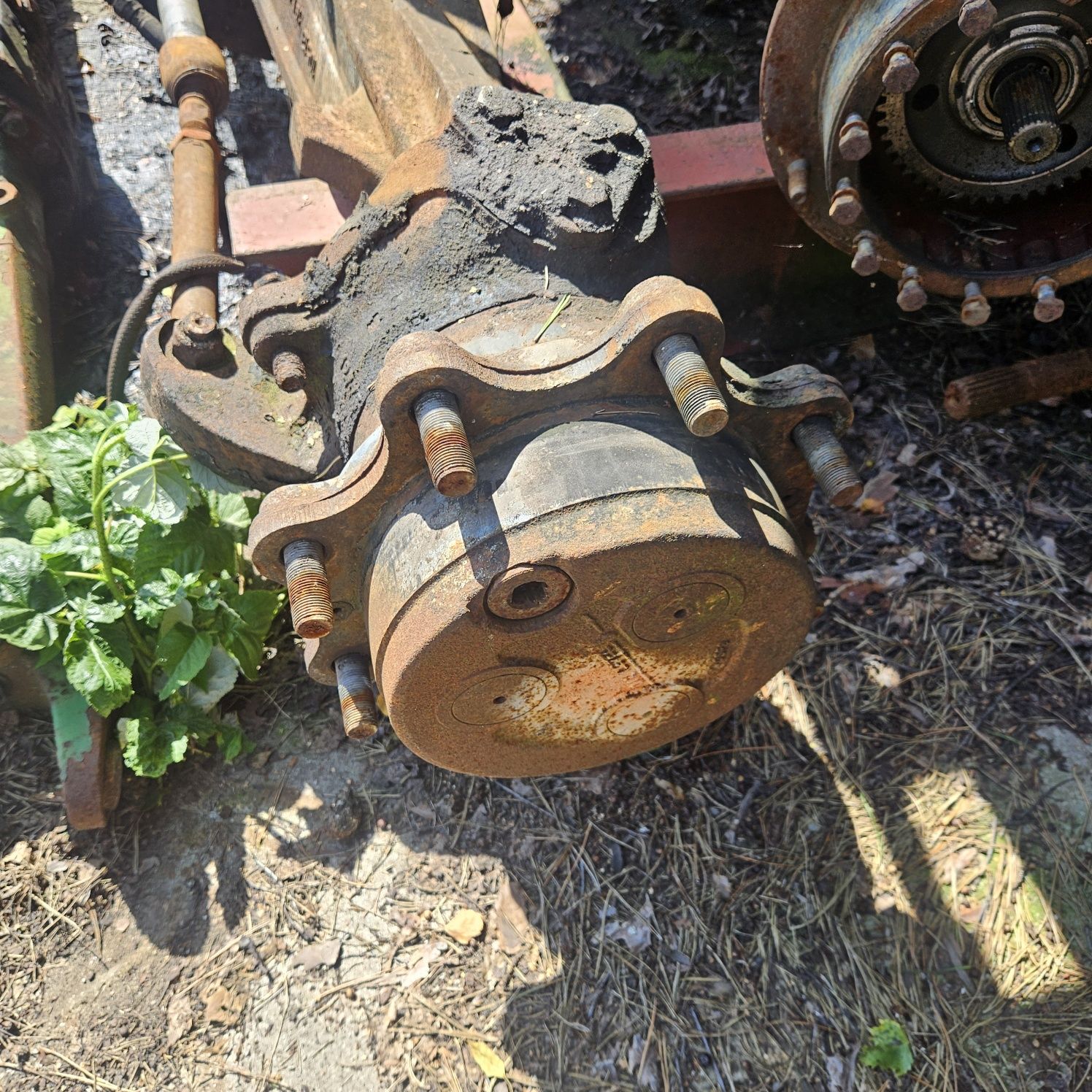 Volvo l71 koparka przedni most