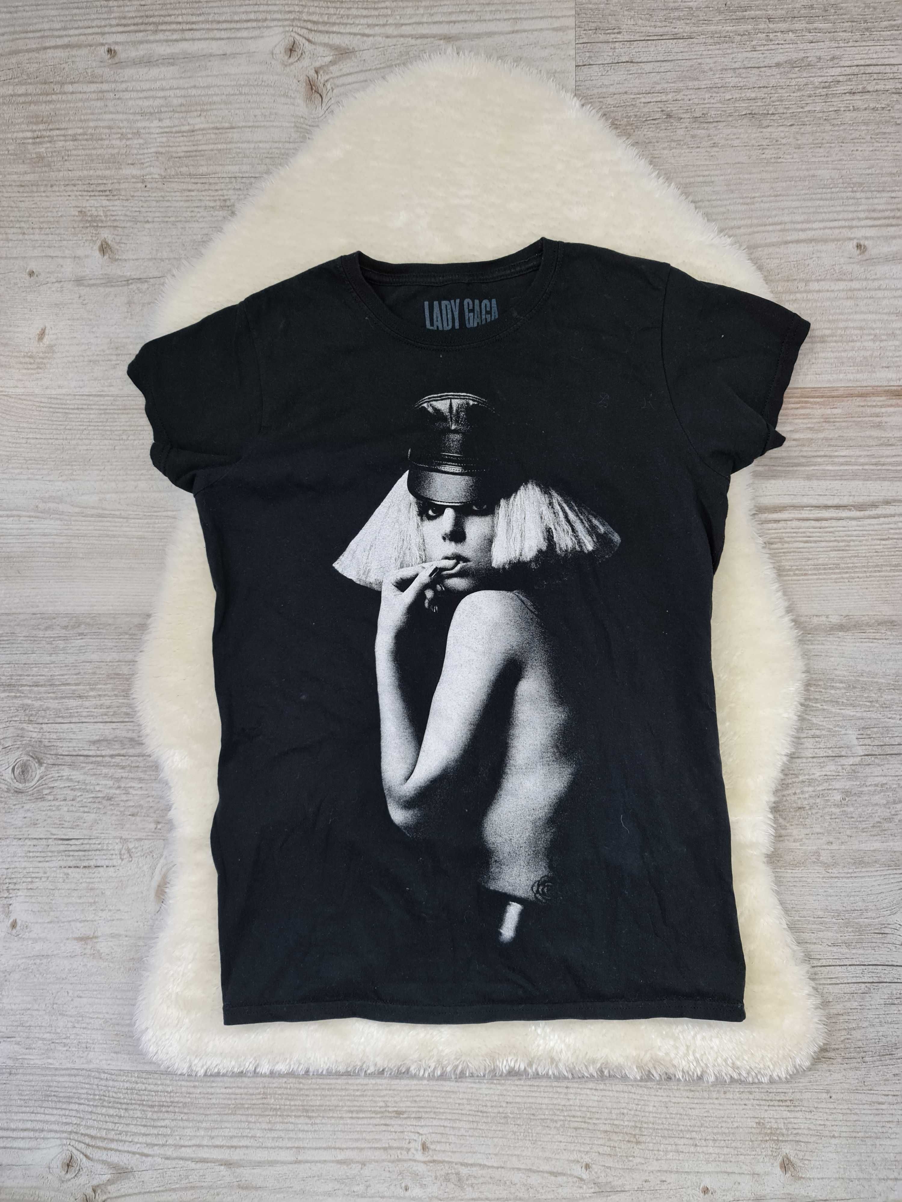 Koszulka T-shirt lady gaga Oryginalna Oficjalna Unikat Rozmiar S / M