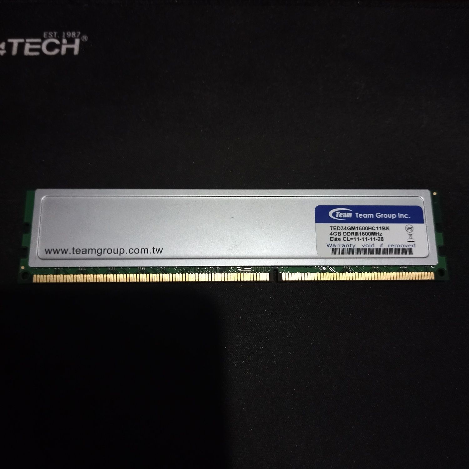 4Gb DDR3 1600 Team Group Elit