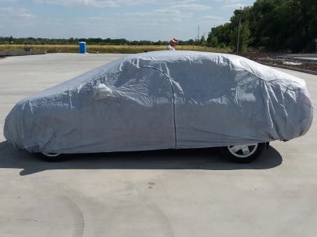 Чохол тент з підкладкою PEVA+ Cotton на авто накидка на машину ДЖИП