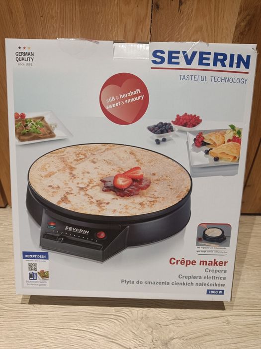 Naleśnikarka Severin CM 2199 nowa plus akcesoria