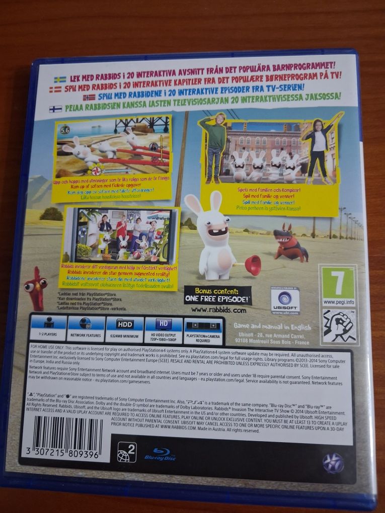 Gra Rabbids invasion Ps4