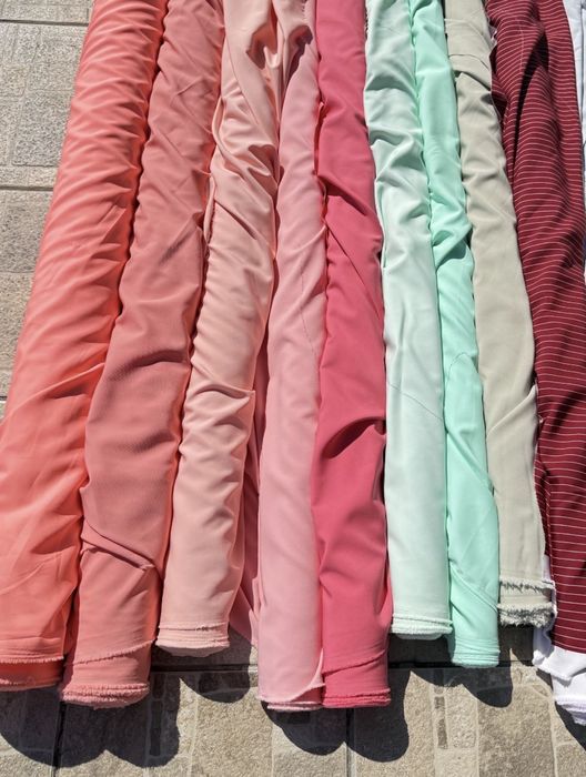 Ткань / опт / костюмка барби - от 3 м