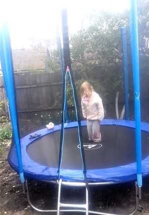 atleto батут атлето диаметром 252 см для активных игр и спорта