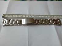 Pasek stalowy S-1229N do zegarka Casio  Bransoleta  max.dł.18cm