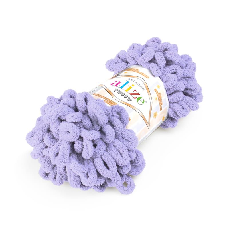 Włóczka dziecięca Alize Puffy nr 146 lawendowy
