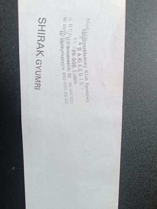 Sprzedam kolekcjonerskie bilety na mecz Zagłębie Lubin