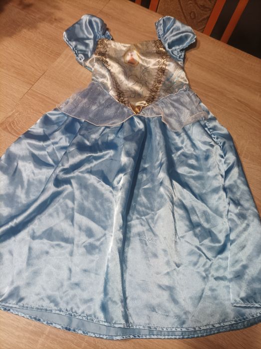 Strój karnawałowy, przebranie, kostium księżniczki 4-6 lat, 104-116 cm