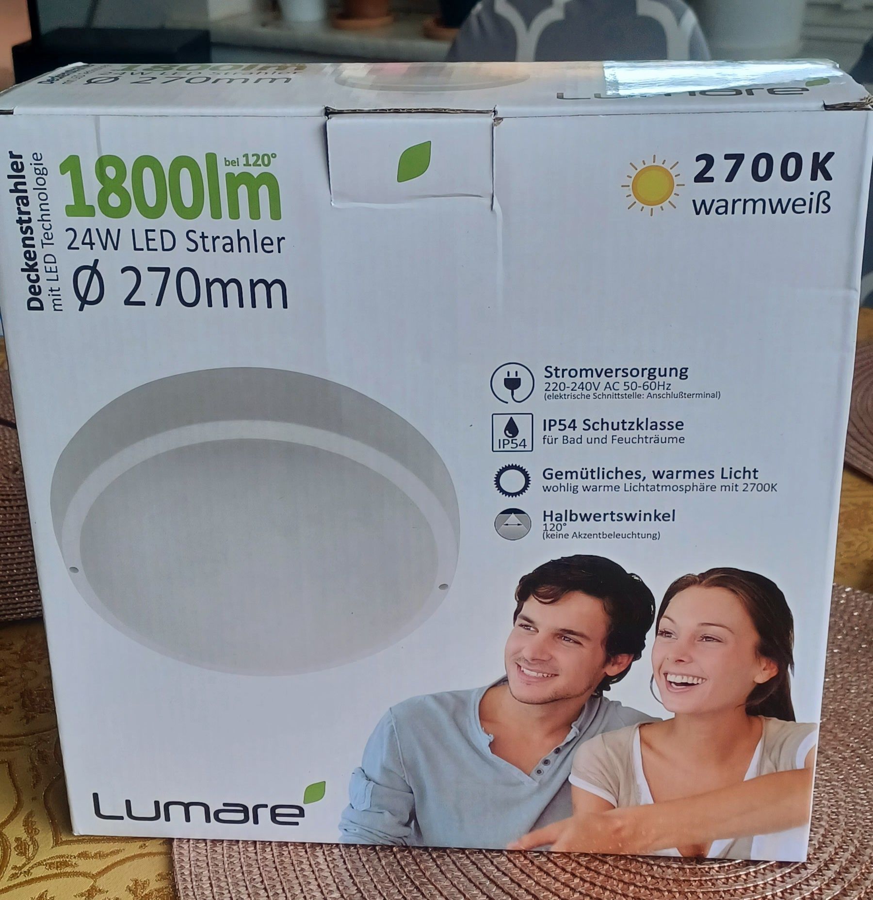 Lampa led sufitowa plafon