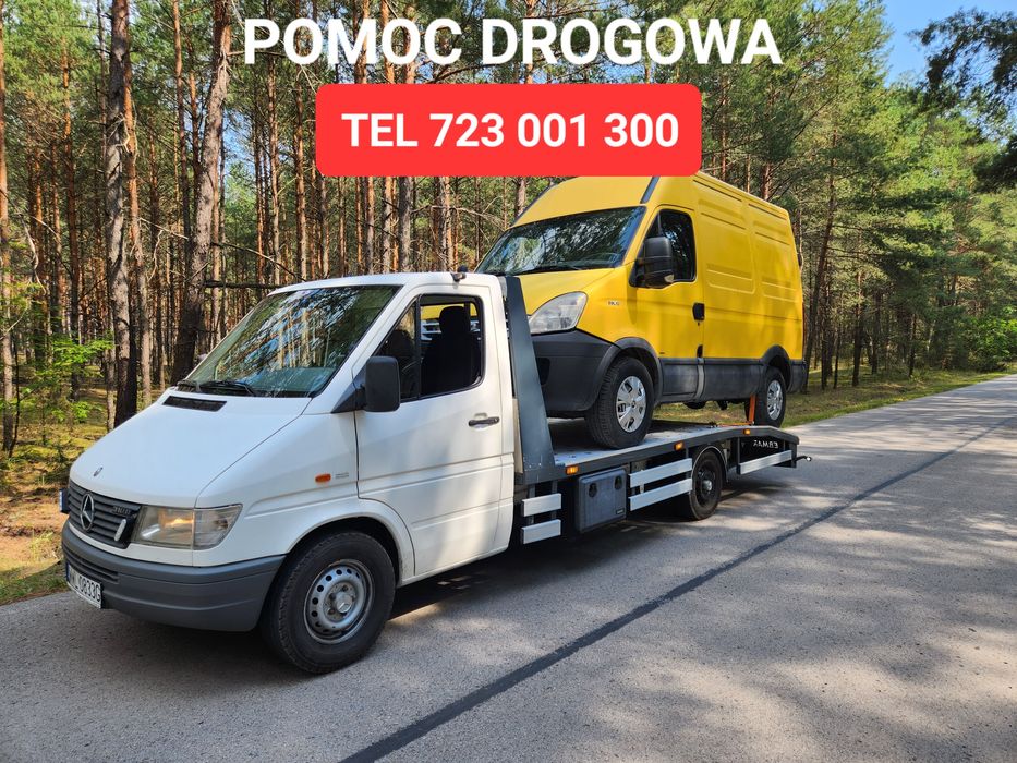 Pomoc drogowa Białołęka Nieporęt Radzymin Marki S8 transport aut holow