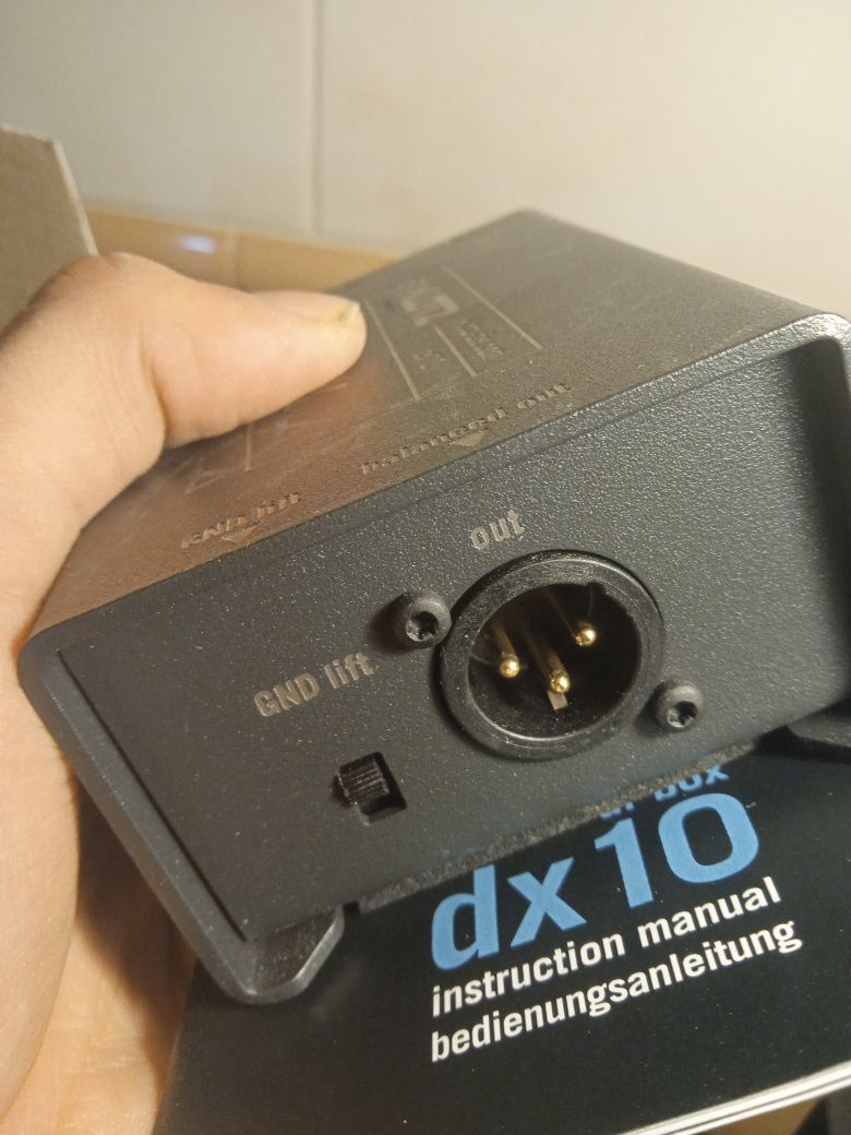 DI box DX10 Klotz