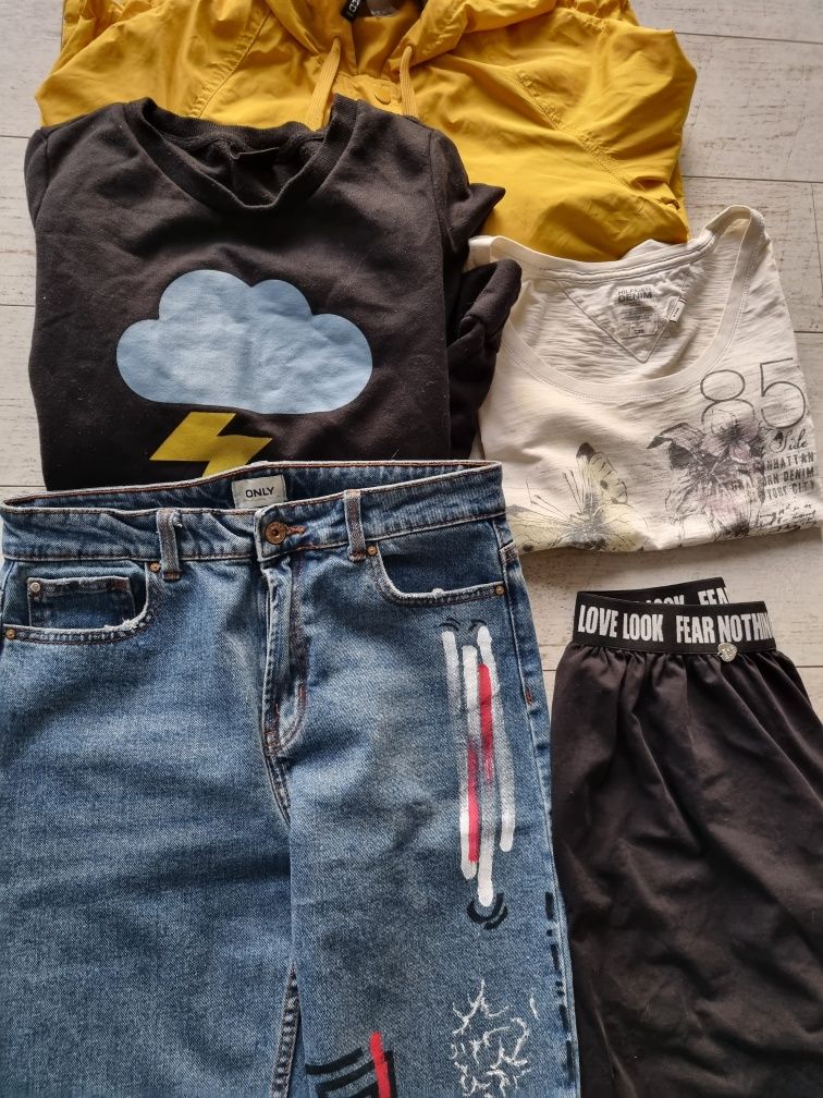 Zestaw ubrań dla nastolatki Tommy Hilfiger Only H&M Look