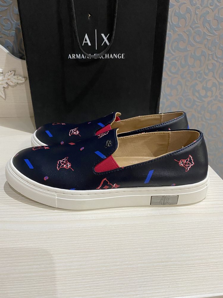 Слипоны Armani Exchange