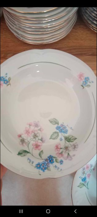 Głęboki talerz z zastawy