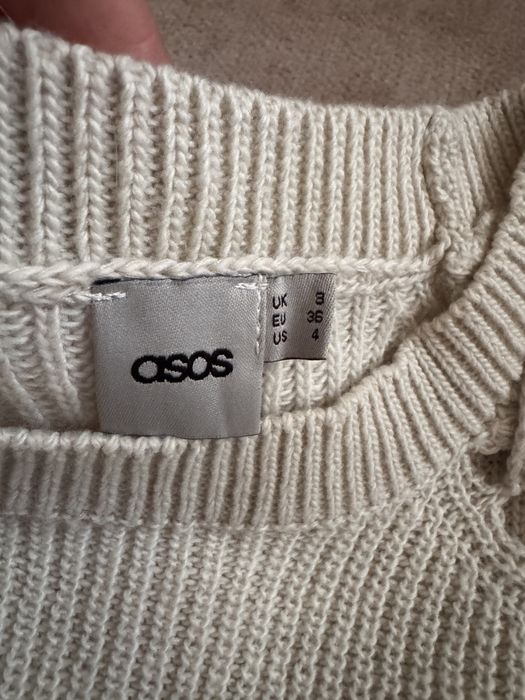 Sukienka sweterkowa Asos 36 #welna
