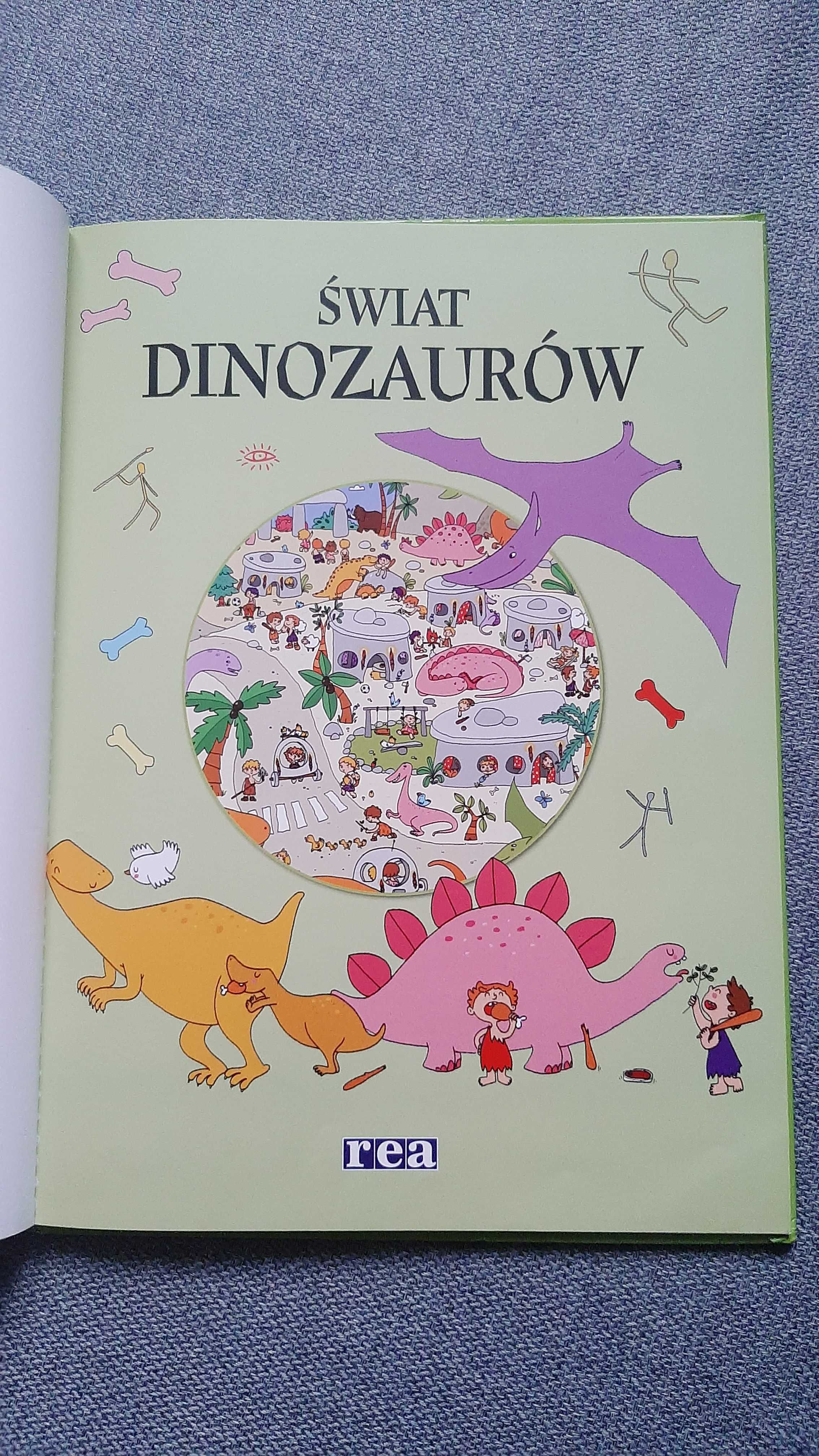 1001 elementów do znalezienie Świat Dinozaurów spostrzega cierpliwość