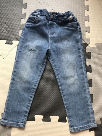 Spodnie jeansowe dżinsowe H&M roz. 92