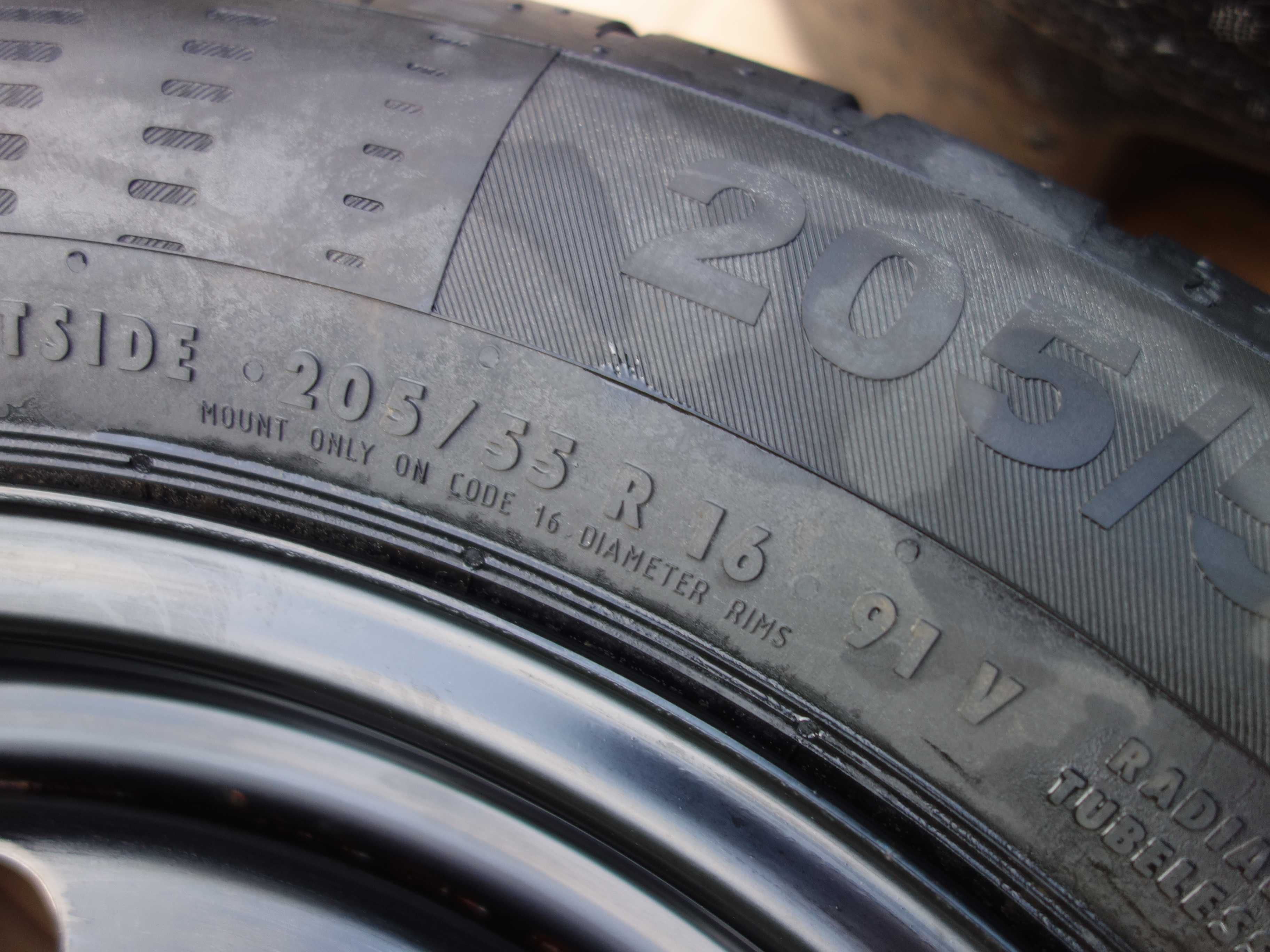 Koło Zapasowe VW PASSAT B8 B7 SKODA OCTAVIA III IV Superb 16'' + wkład