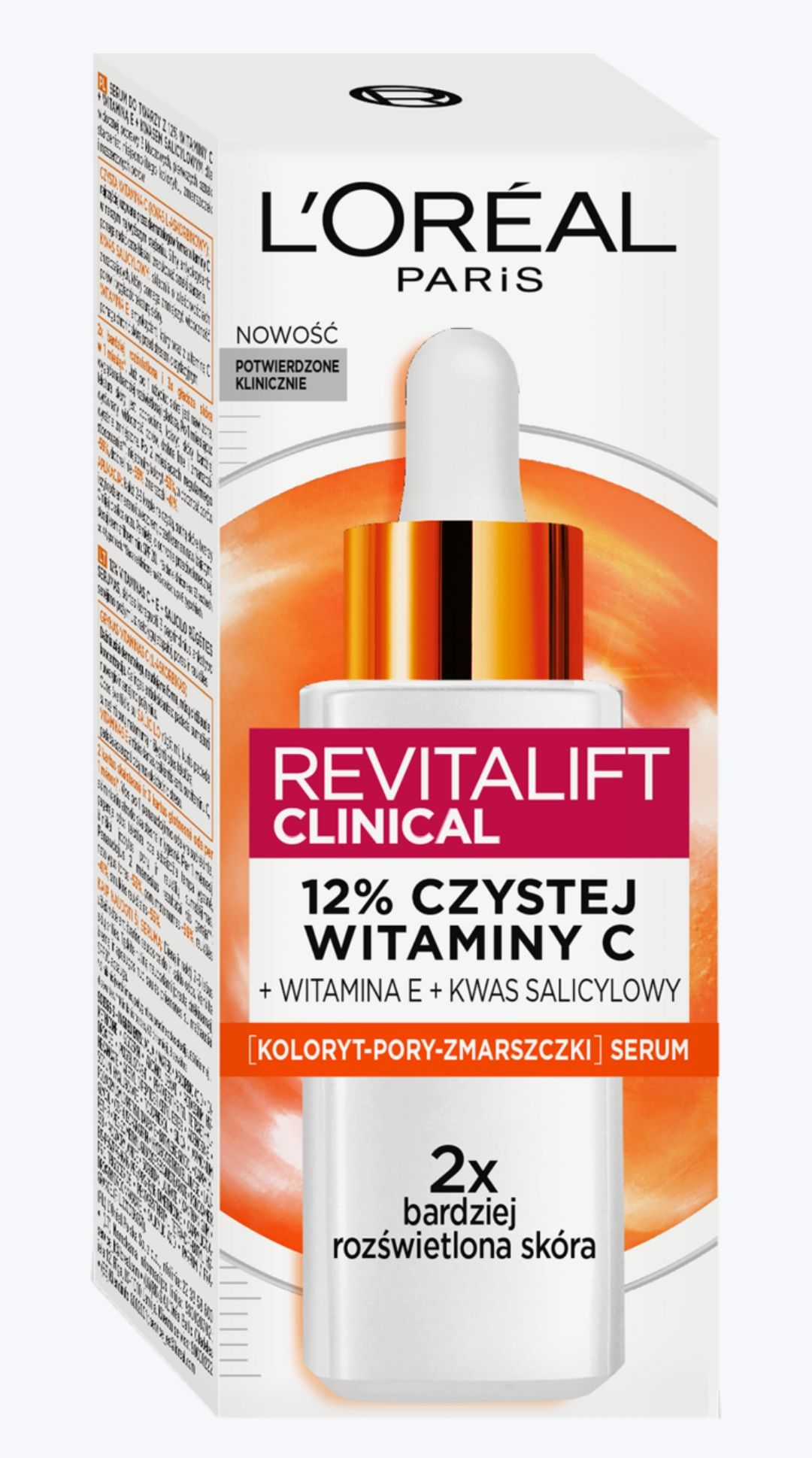 L'Oréal Paris Revitalift Clinical, serum do twarzy 12% Wit C