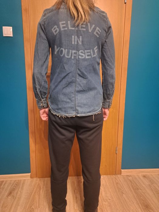 Koszula jeansowa damska ZARA rozm. XS