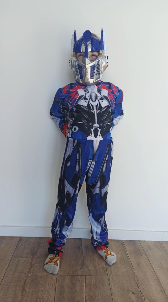Nowy strój kostium Optimus Prime Transformers Autoboty (Rozm 110)