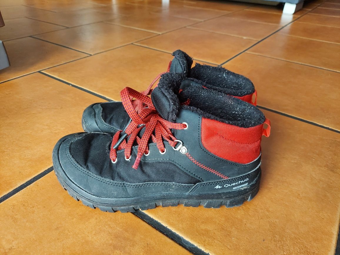 Buty zimowe Quechua 35 wkładka 22cm