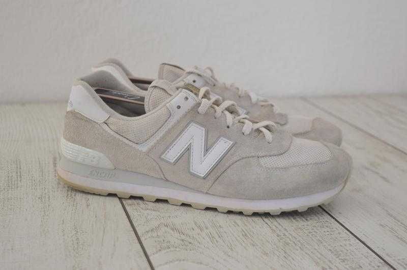 New balance574 encap чоловічі кросівки бежеві осінь оригінал 45 р