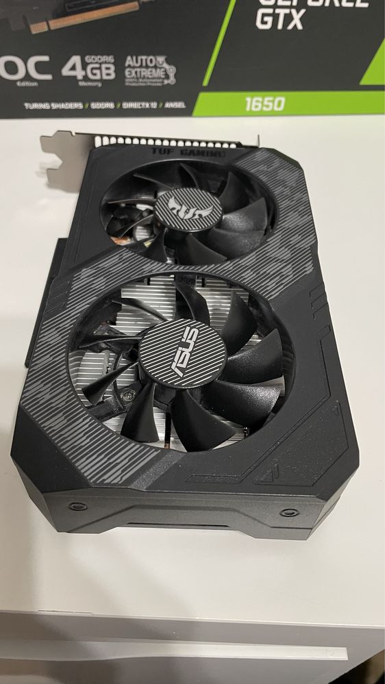 Karta gardiczna ASUS TUF Gaming GeForce GTX 1650 OC Edition 4GB GDDR6