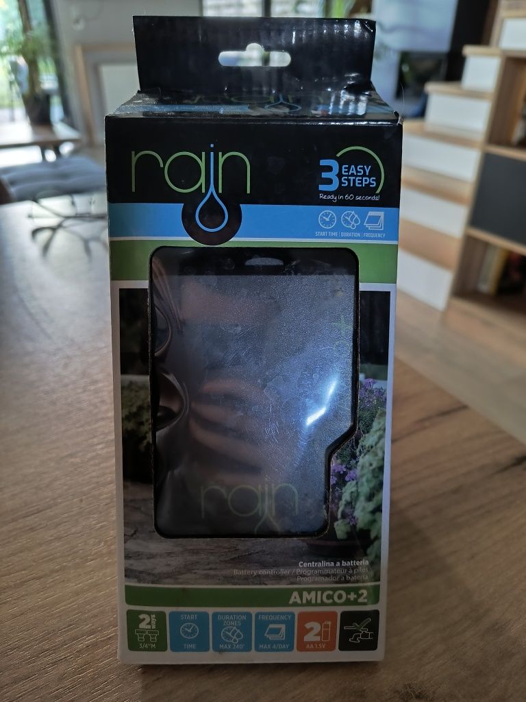 Sterownik kranowy AMICO+ 2 sekcje rain automatyczne nawadnianie ogrodu
