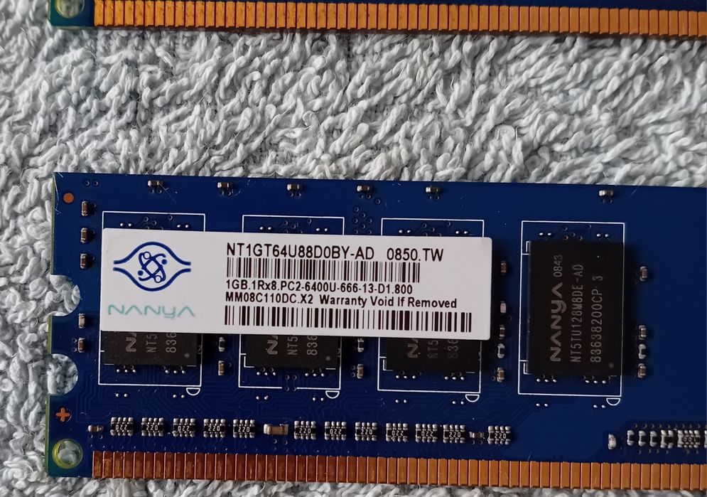 DDR2 1Gb 1Rx8 PC2-6400