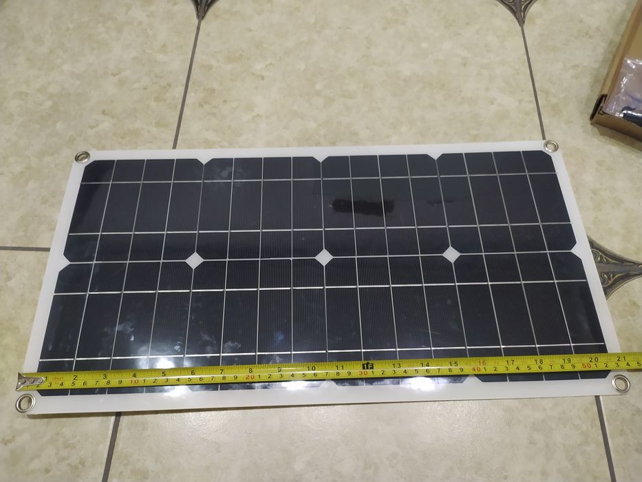 Гнучка сонячна панель + 100А контролер