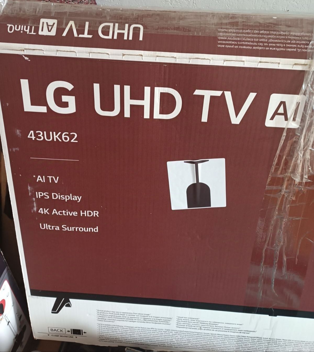 Телевізор LG діагональ 43