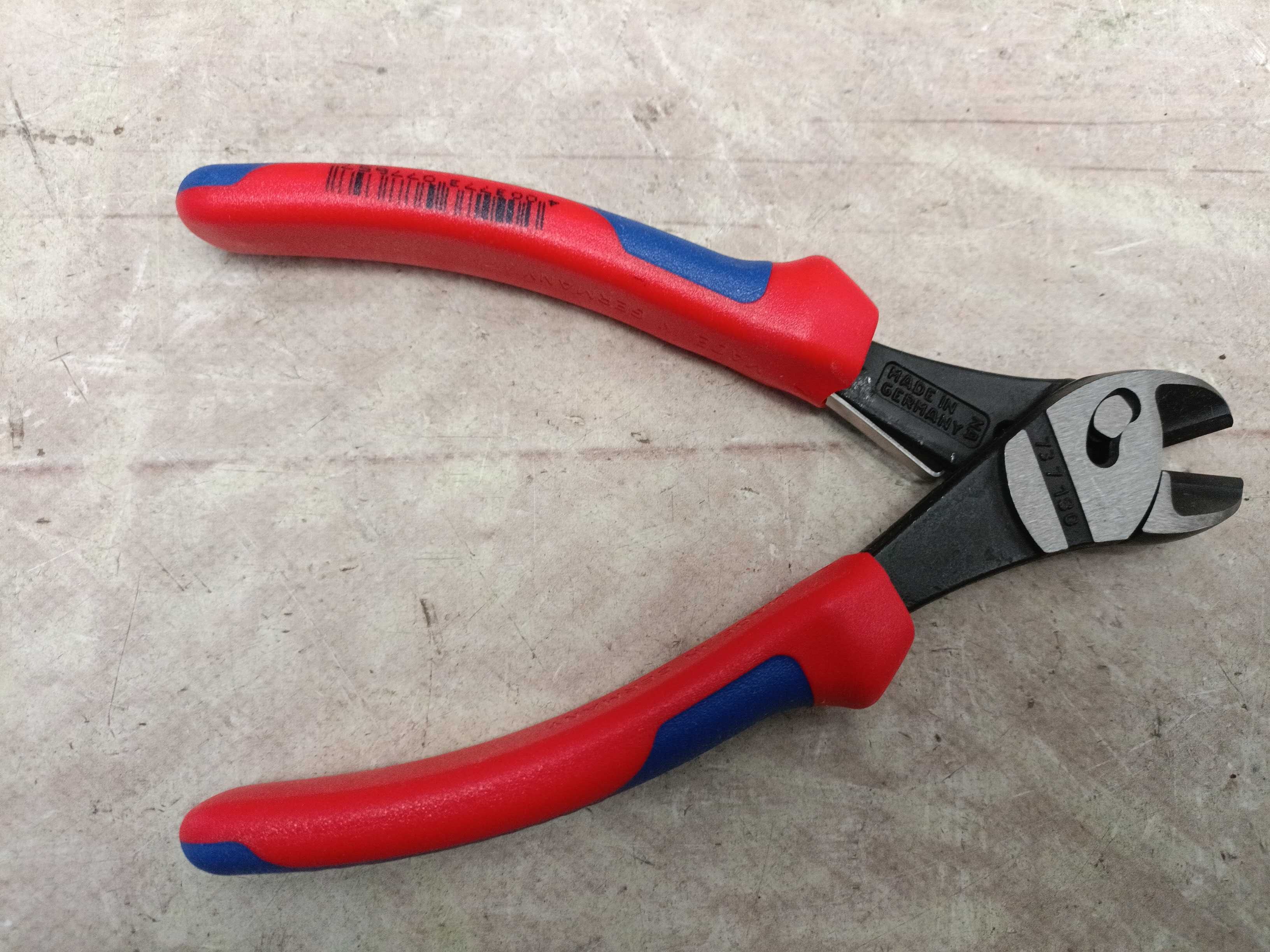 KNIPEX 73 72 180 F кусачки бокові TwinForce високої потужності