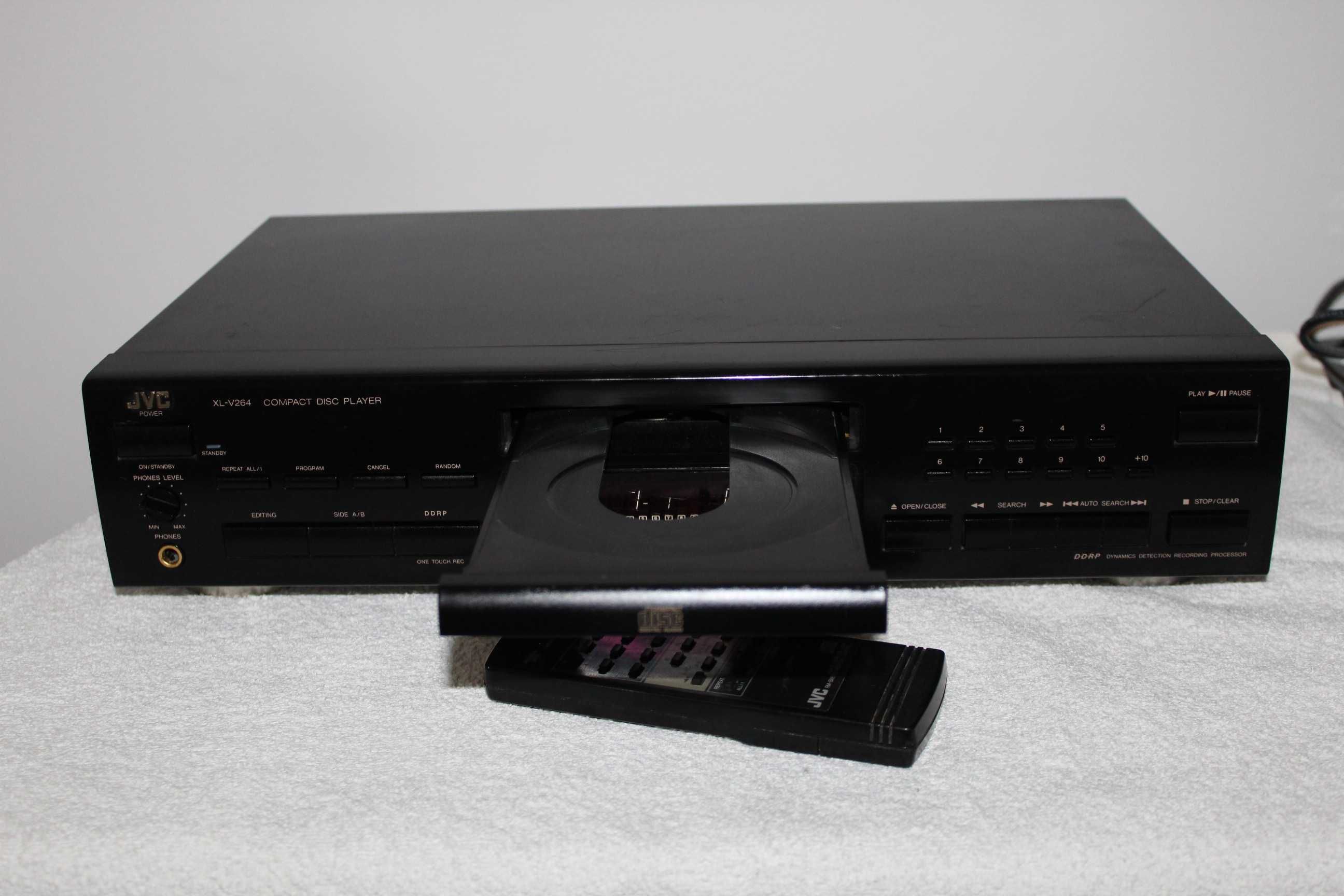 JVC XL-V264 Odtwarzacz płyt CD segment Pilot Wysyłka