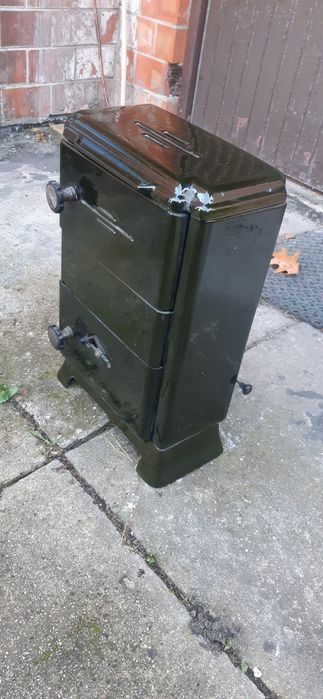 Piecyk na drewno węgiel, piec koza do garażu