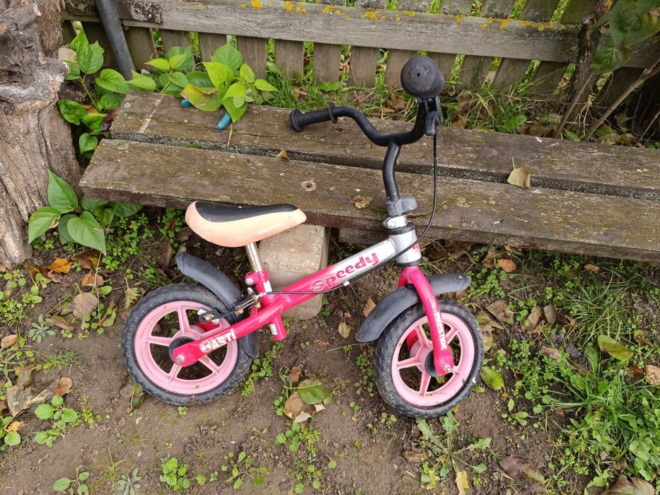 Rowerek biegowy dla dziecka dla dziewczynki