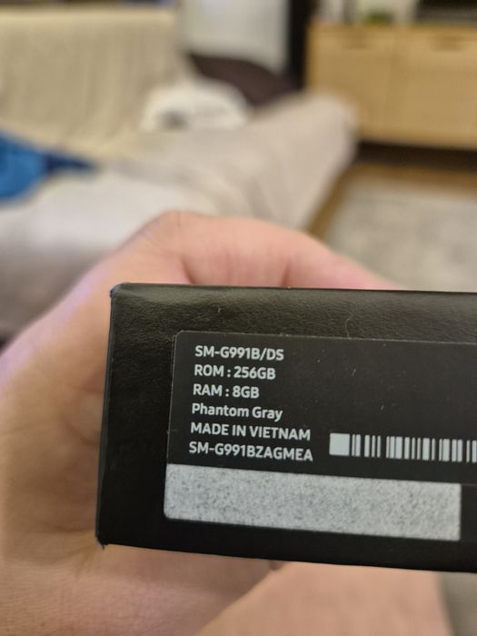 Мобільний телефон Samsung S21 g991, сірий колір, 256мб