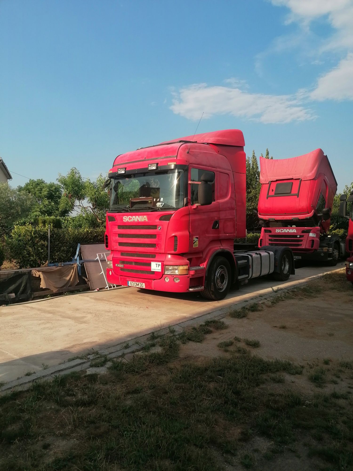 SCANIA R420, MANUAL RETARDER.