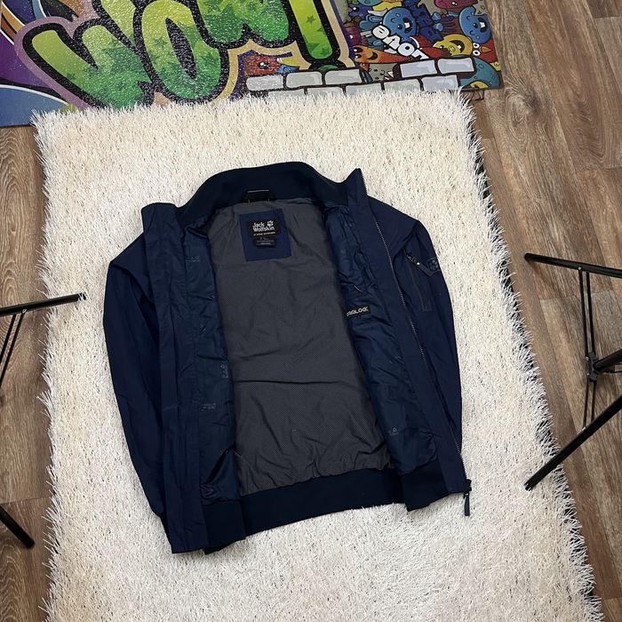 Оригинальная мужская куртка бомбер джек jack wolfskin