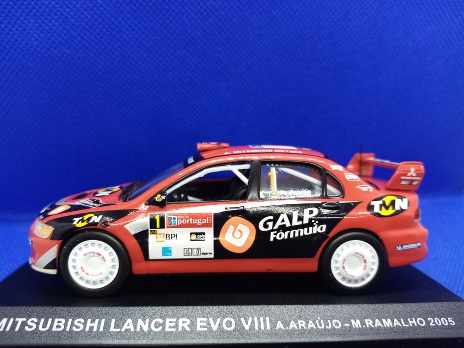 Miniaturas de carros de Ralies escala 1/43 Mitsubishi