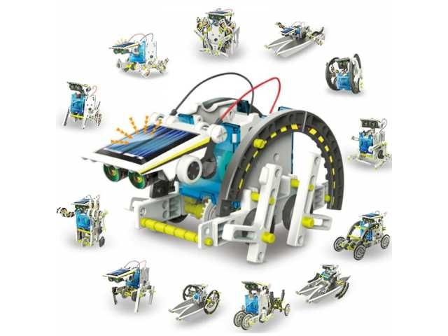 Robot Solarny Edukacyjny Zestaw Konstrukcyjny 14w1