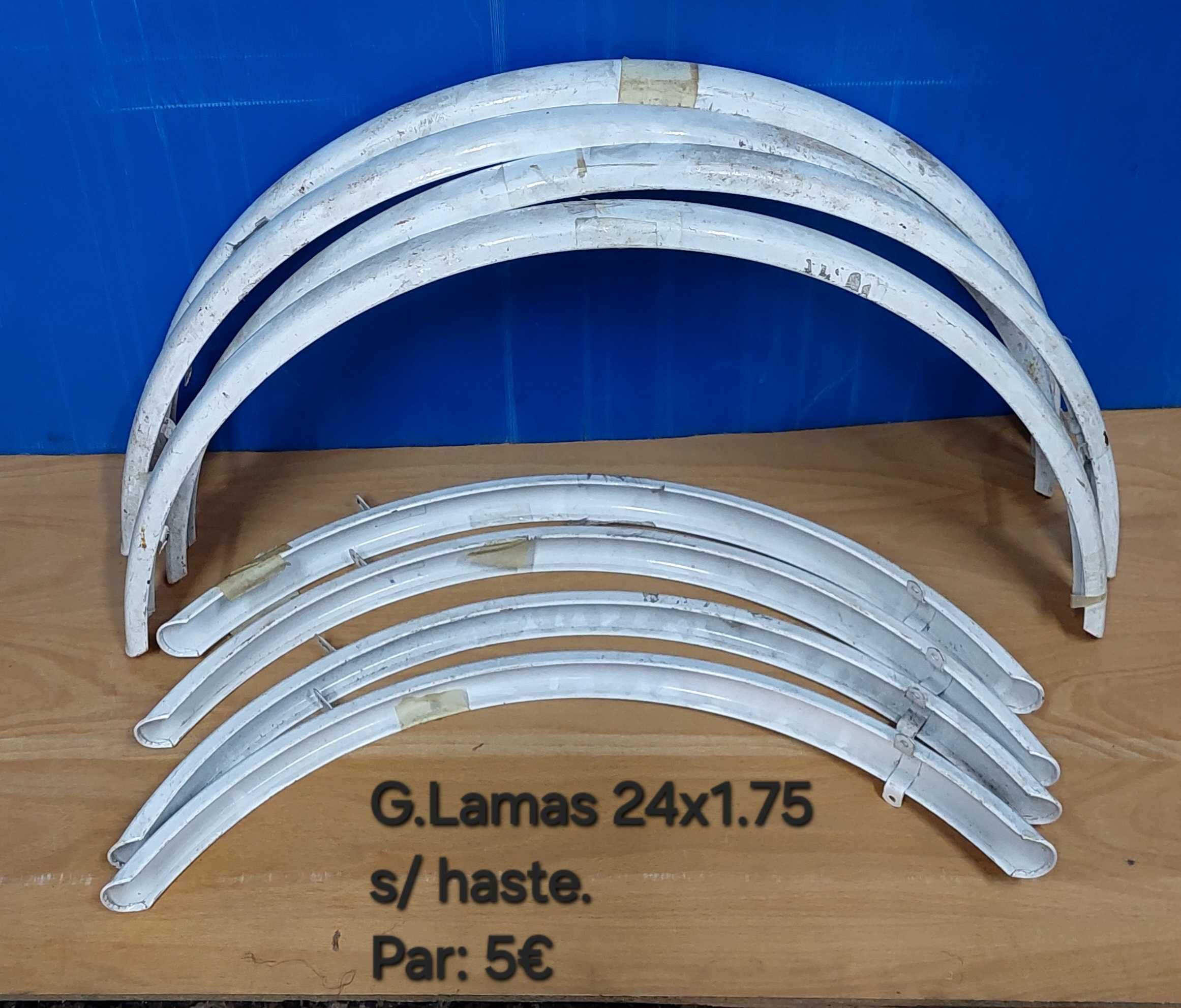 Várias medidas de g.lamas e rodas 27x1.1/4 bicicletas clássicas