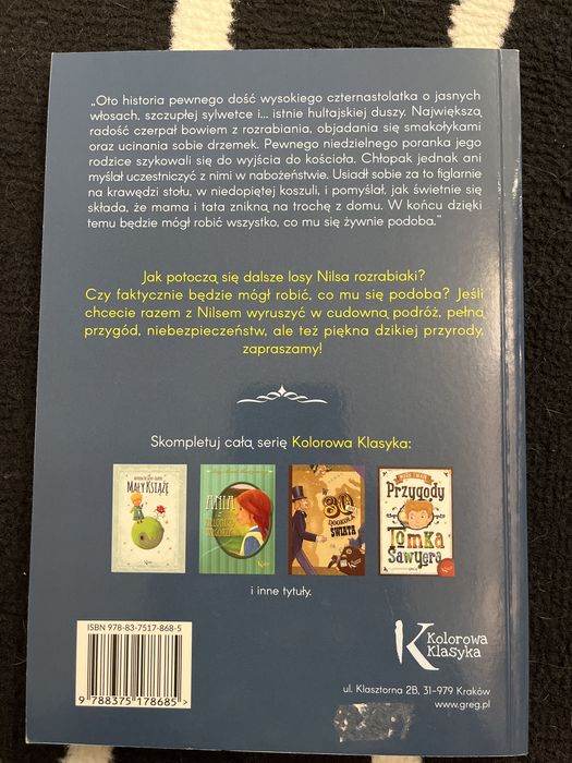 Książka Cudowna podróż autor:Selma Lagerlof