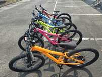 Bicicleta de crianca roda 24 travoes hidraulicos